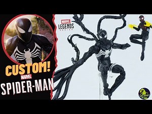 Custom black spiderman suit ps5 (Marvel Spiderman)