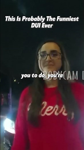 This Is Probably The Funniest DUI Ever - DUI Arrest part 1. Full clip on: Bodycam Data