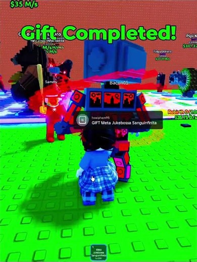 I Helped Cute Bacon Back 🥹 #escapetsunamiforbrainrots #roblox #stealabrainrot