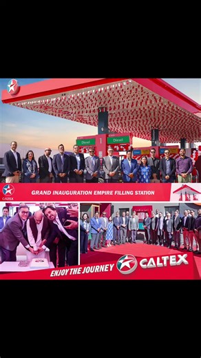 A new milestone for Caltex in Karachi. The Empire Filling Station at SITE marks our first Caltex-branded flagship station in the industrial area and the first in Karachi to offer EV charging facilities. Inaugurated in the presence of Chevron Pakistan and BE Energy leadership, this station reflects our commitment to innovation, growth, and a more sustainable mobility future. #CaltexPakistan #EnjoyTheJourney #fuelstation