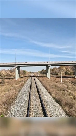 🔴 On the way to Orenburg from the train driver's cab. #cabview #cabride