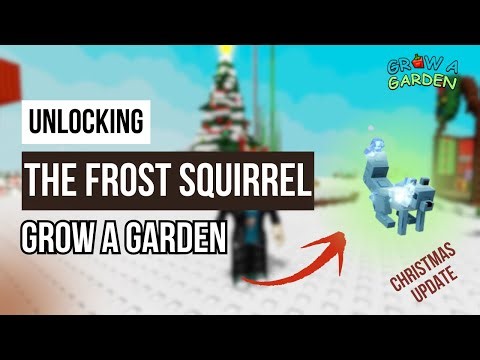 THIS PET IS BROKEN - How to Get Frost Squirrel Ability in Grow a Garden Roblox
