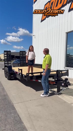 How much weight can a D2E equipment trailer hold? Watch to find out! | Cutters Choice Of Bonita Springs