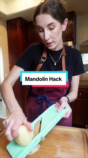 Safety Hacks for Using a Mandolin Slicer