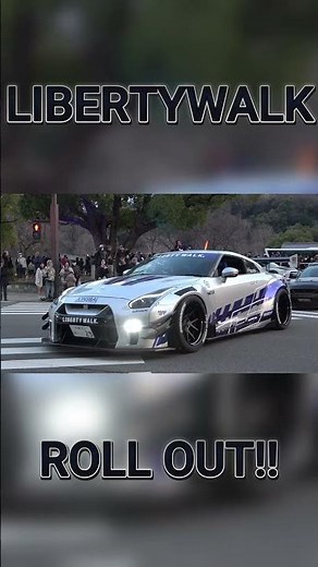 🌈【搬出動画】LIBERTYWALKのスーパーカー軍団が街中を爆走🔥 Ferrari F40 GT-R リバティウォーク #jdm #automobile #往年の名車#libertywalk