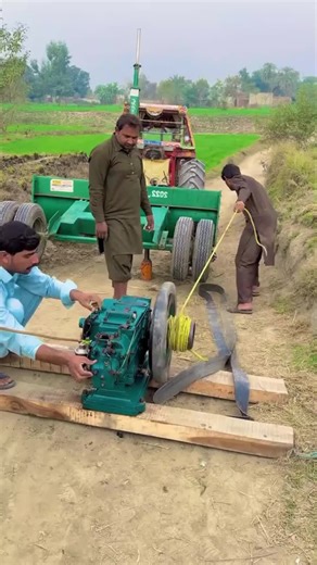 New machine connected with diesel generator😱😱😨😐