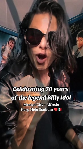 BILLY IDOL CELEBRANDO 70 AÑOS EN MÉXICO CITY LEYENDA! 👊🏼🇲🇽🔥 #80s #billyidol #rock #mexico #mexicocity | Oscar Cordova