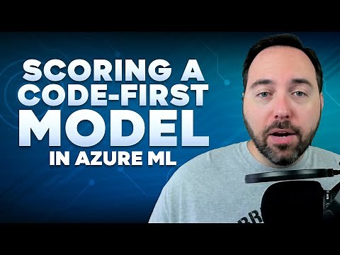 Scoring a Code-First Model in Azure ML
