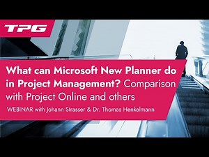 Microsoft New Planner Tool-Comparison with Project Online etc. for Project Management