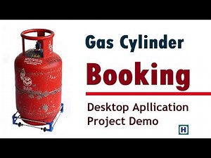 Gas Cylinder Booking System | VB.net CSharp Java Mini Major Final Year Project Idea and Demo VB143
