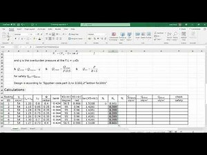 CES 457 (Geotechnical Analysis Using Computers): Calculation of Bearing Capacity