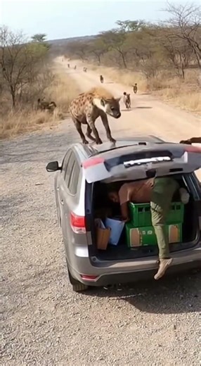 No Escape. Hyenas Closed In!