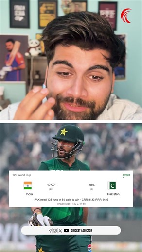 Agha ji apne toh nada hi khol diya 🤣 Get updates 2 balls faster than TV ⚡🏏 Download the app now from the link: https://bit.ly/CricAddictorAPP 📲 | Sportz Wiki Hindi