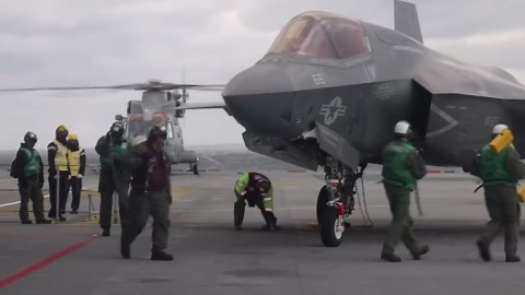 Historic F-35B Landing Aboard HMS Prince of Wales