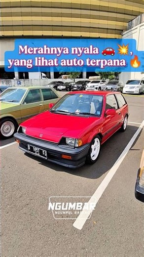 Old school tapi tetap killer. Civic Wonder ini nggak pernah gagal tampil 😎. Auto nengok dua kali 😍