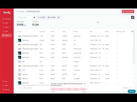 How to Generate Inventory Reports in Sortly