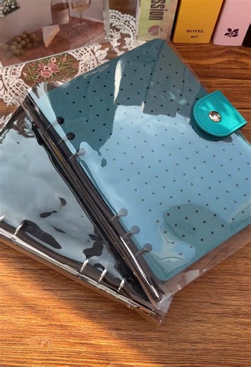 8-Page Clear Felt Pin Display Book for Collectors