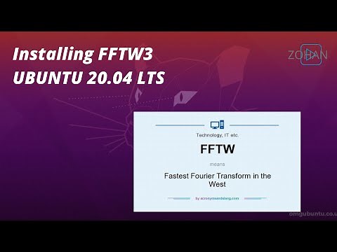How To Install FFTW3 in Ubuntu 20.04 LTS