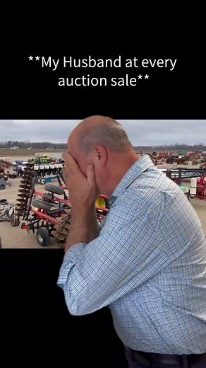 no joke. 🤣🤣❤️ #farmer #farmerswife #auctions #farmauction #auctionsale #usedequipment #farming #farmequipment