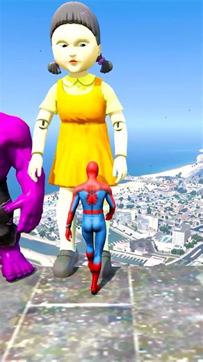 GTA 5 Ragdoll Water Fails – Hulk vs Spiderman Gone Wrong | EP 28