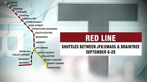 MBTA Red Line suspension between JFK/UMass, Braintree inches closer