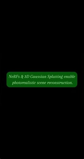 Sat, Jan 3 — 💰 3D Vision Skill! NeRF & Gaussian Splatting. #3d #tech #fyp