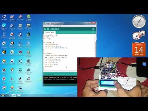 Simple Arduino Amperemeter