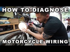 Barn to Brat Episode 11: How to diagnose motorcycle wiring