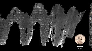 Ancient Burnt Scroll "Virtually Unwrapped" To Reveal The Earliest Copy Of Old Testament Scripture