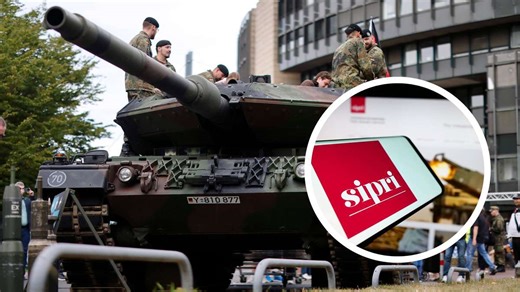 SIPRI-Bericht: Weltweite Waffenverkäufe erreichen Rekordhöhe