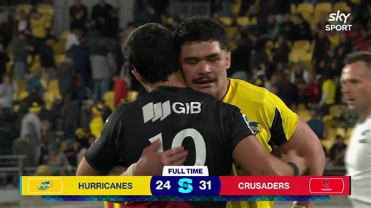 Watch the Match Highlights from Hurricanes vs. Crusaders, 04/11/2025 | Hurricanes
