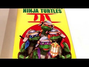 Teenage Mutant Ninja Turtle 3 * Live Action * VHS Movie Collection