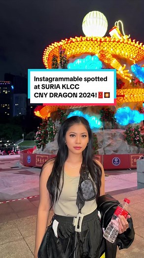 A few days ago i went to suria klcc, and i found a new instagrammable spotted with cny dragon 2024 theme🧧🎇🙆🏻‍♀️🫶🏻 #cny2024 #suriaklcc