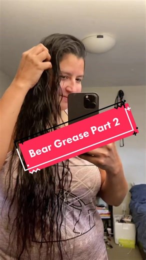 Bear Grease part 2 #selfcare #fyp #beargrease #hairhydration