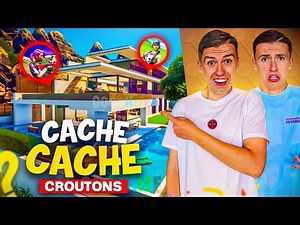 GIANT HIDE AND SEEK IN THE CROUTONS VILLA IN SOUTH AFRICA ON FORTNITE!