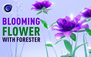 揭开盛开的花朵动画C4D教程的秘密!