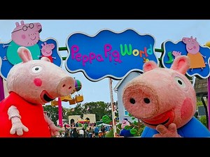 PEPPA PIG WORLD - Paulton's Park New Rides & Attractions!!