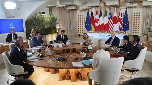 G7 summit opens with deal to use Russian assets for Ukraine as EU's traditional powers recalibrate