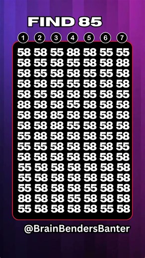 Can you find it faster than me #findthenumber #puzzle #shorts
