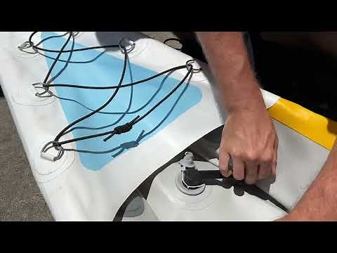 How to repair & replace valve on Inflatable Kayak, SUP & Air Pontoon