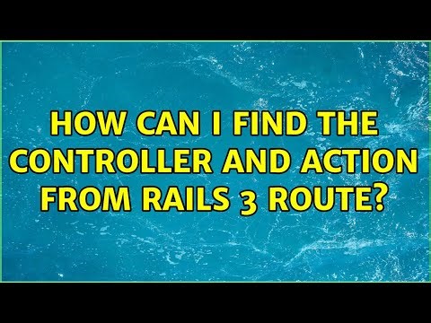 How can I find the controller and action from rails 3 route?