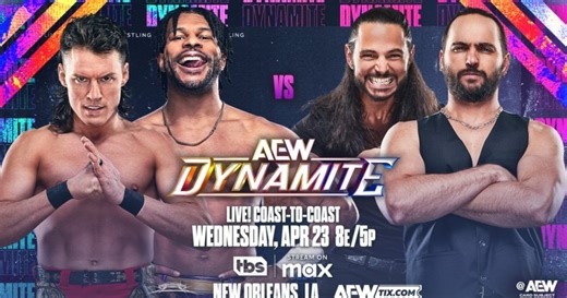 Where to Watch AEW Dynamite Online Tonight (April 23) Live via Stream, Match Card Preview