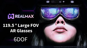 RealMax Qian: Immersive AR glasses with ultra large FOV