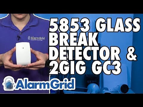 Using a 5853 Glass Break Detector with a 2GIG GC3