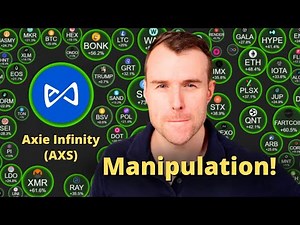 Manipulation With Axie Infinity! ⚠️ AXS Crypto Token Analysis