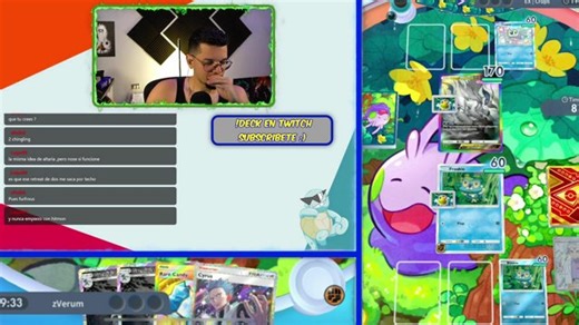 #1 Rank POV y Torneo mas tarde -- #1 LATAM EN POKEMON POCKET !tutorial !discord / @zverum