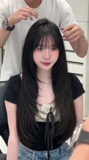 Long Layer chiếc tóc hợp mọi mặt #myhair #4amhairsutido #haircut #longlayer