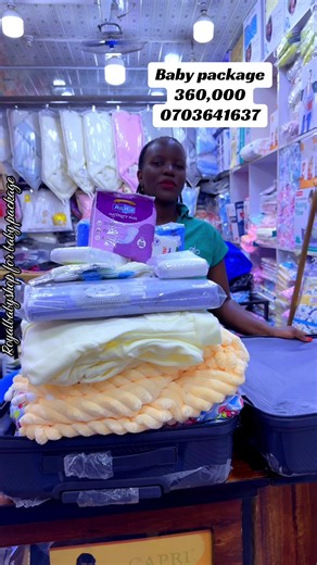 Baby Package 360,000 UGX with Medium Suitcase — Royalbabyshop Kikuubo