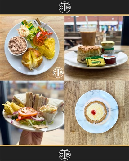 🥪☕🍰 IT'S NOT JUST ABOUT THE COFFEE! 🍰☕🥪 Did you know The Coffee Bar serves up delicious food all day long? OUR MENU: 🥪 FRESH SANDWICHES Made to order with quality ingredients - perfect for lunch on the go or sitting in! 🥔 JACKET POTATOES Hot, fluffy, and filled with your favourite toppings - proper comfort food! 🍰 CAKES Sweet treats that pair perfectly with your coffee! Whether you're after a quick bite, a proper lunch, or just something sweet with your cuppa - we've got you covered! Pop 