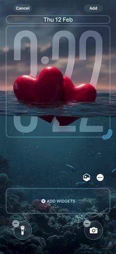3D depth wallpaper just fell in love ❤️ . Floating hearts. Deep Depth and valentine vibes all day. Save one for your crush 😻 #3dwallpaper #4k #loveyou #heart #valentinesday